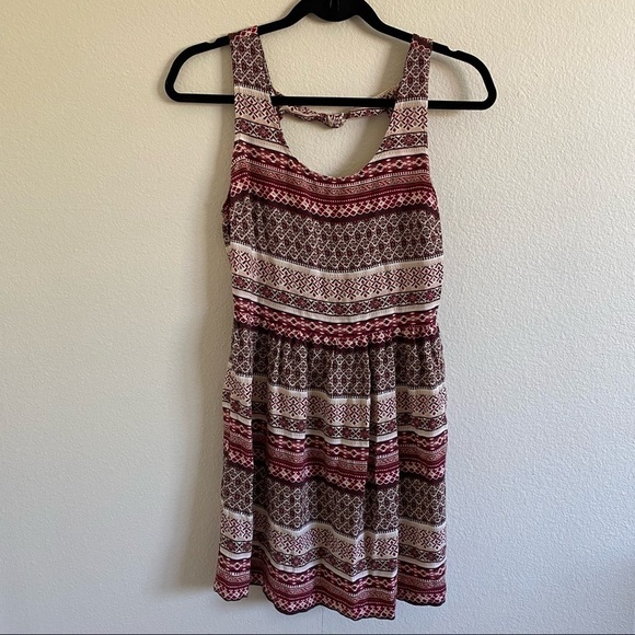 FOREVER 21 | Casual Dress | Medium | Neutral Brown - Picture 2 of 9